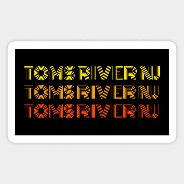 TOMS RIVER Magnet by Cult Classics